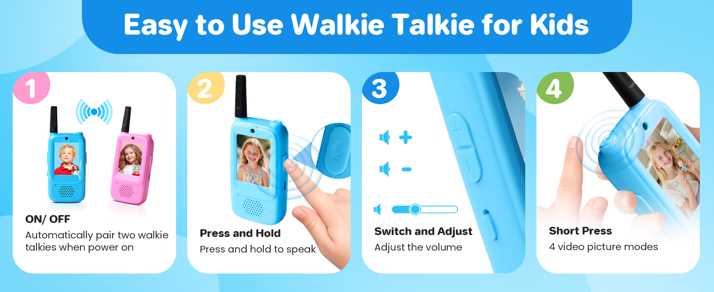 video walkie talkies for kids