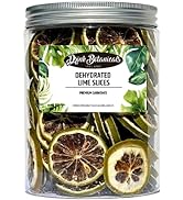 Dehydrated Dried Lime Slices | Lime Wheels | 50 + Servings Approx. | 100% Natural No Added Sugars...