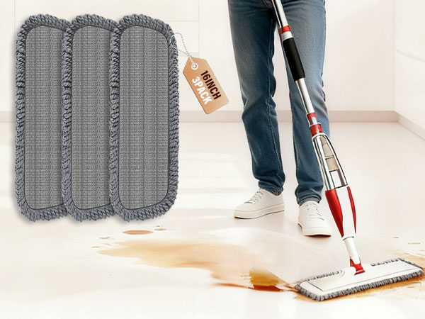 washable mop pads