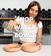 bowls heavy simple copper weighted coldest size big cats cute spilling watering travel girl treat