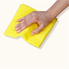 Wipe the surface of the cabinet door
