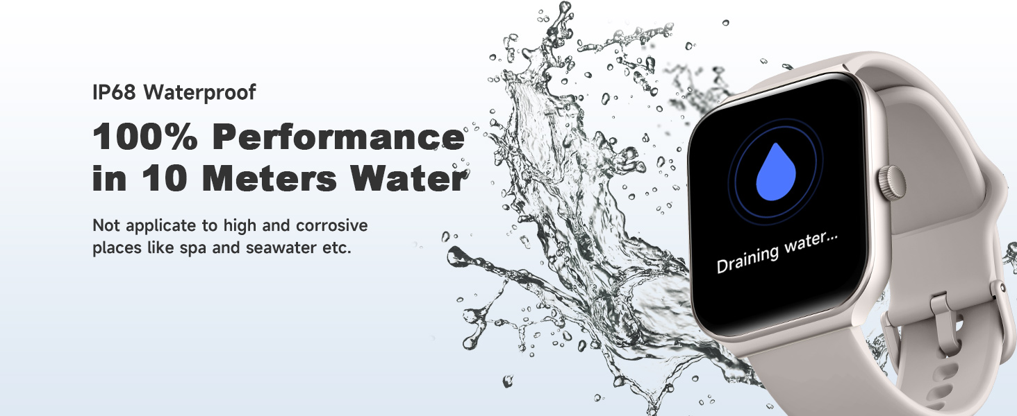Smart Watches for Women IP68 Waterproof