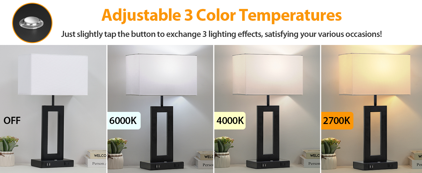 table lamps for living room set of 2