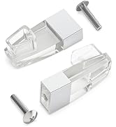 PalpitateC Acrylic Towel Bar Brackets for Alumax Shower Door Parts, Shower Towel Bar Brackets for...