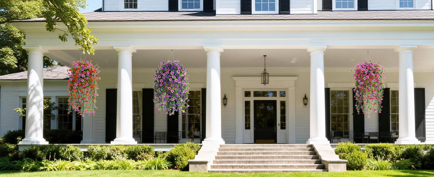 artificial outdoor flowers