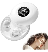 sunvito Sleep Earbuds Bluetooth 6.0, Mini Invisible Silicone Sleep Earbuds for Side Sleepers, Noi...