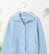 HOUSE DAY Wooden Suit Hangers 6 Pack,Heavy Duty Wide Shoulder Hangers, Solid Wood Coat Hanger wit...