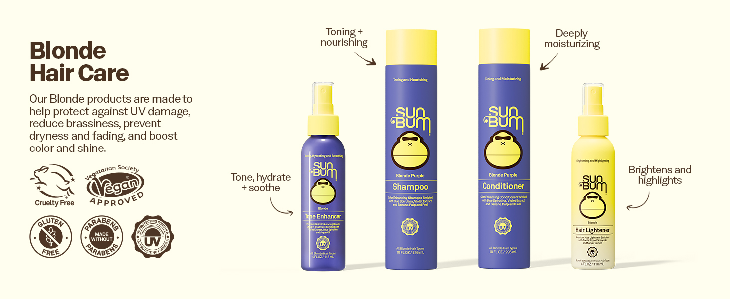 Sun Bum Blonde Hair Care