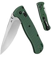 FLISSA 4.5" Folding Pocket Knife, Lightweight EDC Pocket Knife with Axis Lock, 3.2" AUS-8 Steel B...