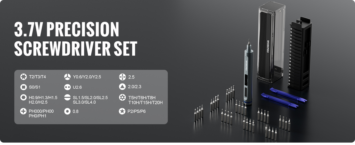 Electric Precision Screwdriver Set