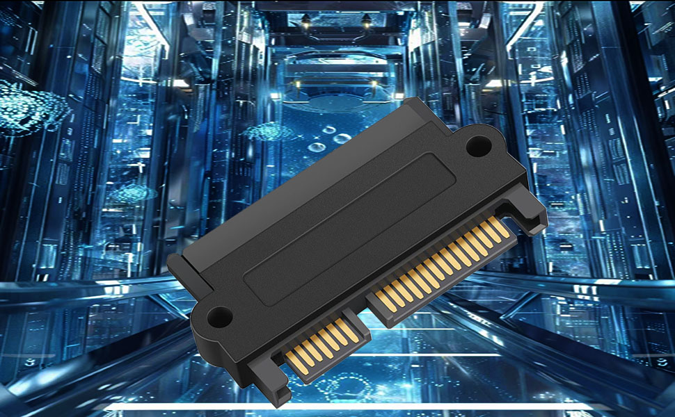 SFF-8482 29Pin SAS to SATA Adapter SAS Hard Disk Drive to Motherboard SATA 22Pin Converter Adapter
