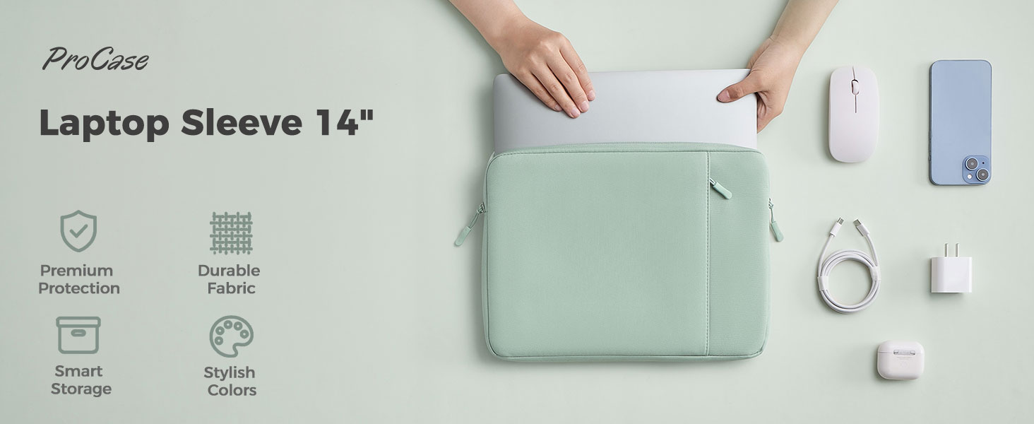 ProCase Laptop Sleeve for MacBook Pro 14"