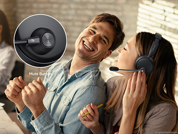 Wireless Headset with Microphone