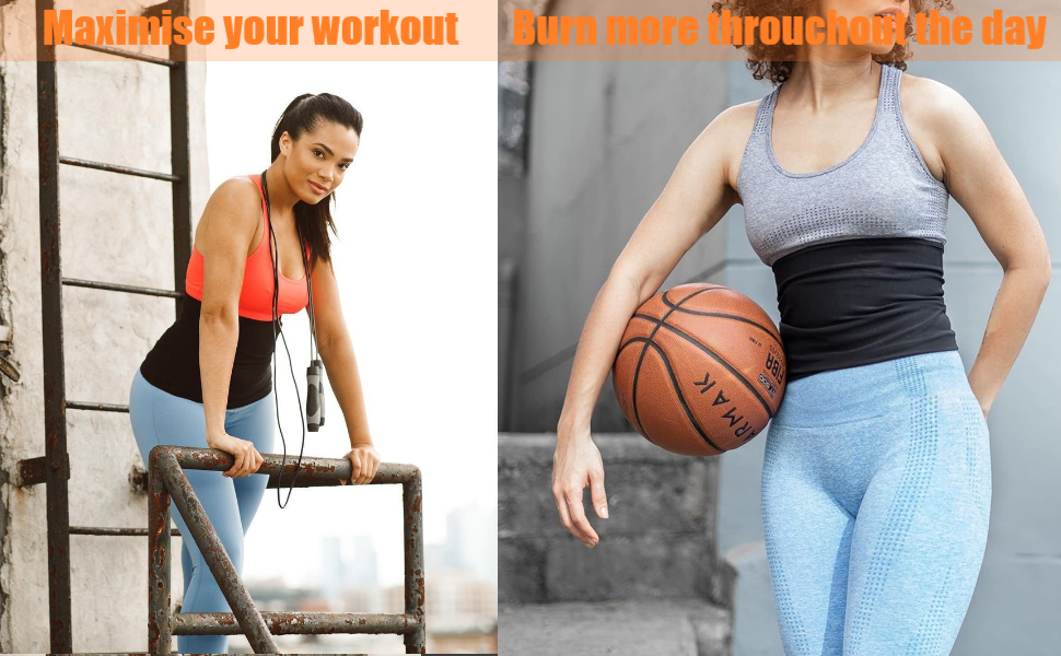 sweat tummy workout belt