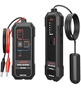 NOYAFA Underground Wire Locator – Cable & Wire Tracer for Buried, Wall & Hidden Wires, Pet Fence,...