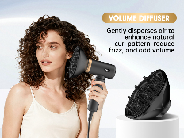 Hair Dryer with Diffuser