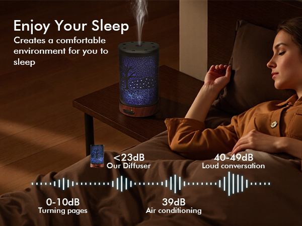 Metal Oil Diffuser Tree Life-6