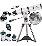 Gskyer Telescope 600x90mm AZ Astronomical Refractor Telescope for Adults Astronomy, German Techno...