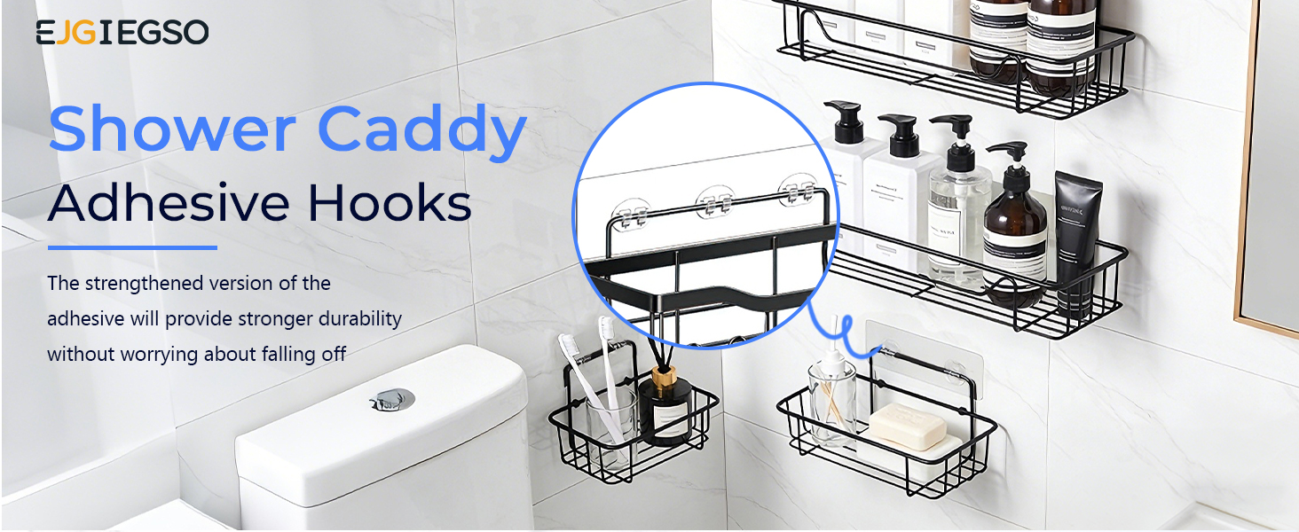 Shower Caddy Adhesive Replacement Hooks