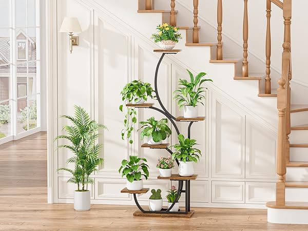 Plant Stand Indoor with Grow Lights