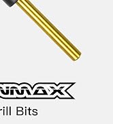 AM ARROWMAX Twist Mini Micro Drill Bits Set, 0.5mm-2.3mm, Size Marked,Titanium Coated High Speed ...