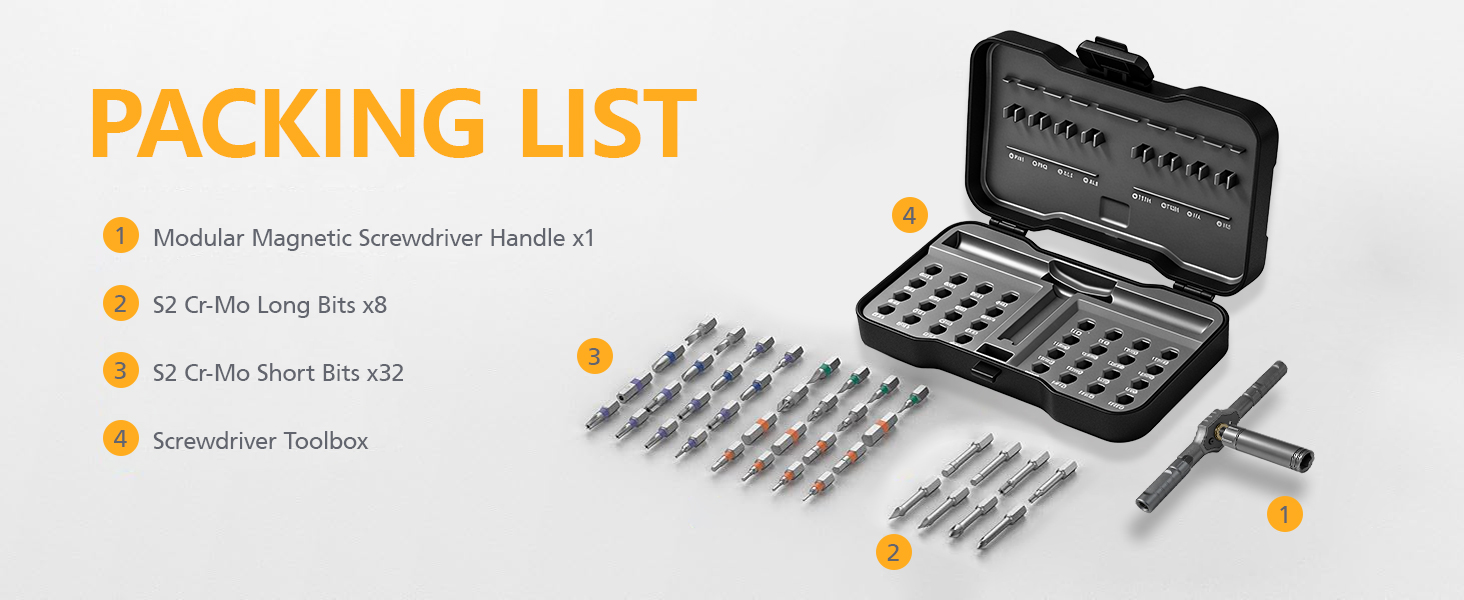 magnetic screwdriver set
