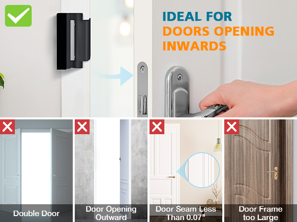 Home Security Door Reinforcement Lock