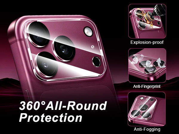 Camera Lens Protector 360°All-Round Protection