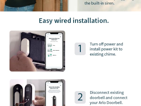 Arlo Essential Wired Video Doorbell