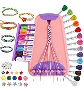 Arts and Crafts for Kids Ages 8-12,Friendship Bracelet Making Kit for Girl,Kids Jewelry Making Ki...