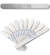 Nail File Set - Professional Manicure Pedicure Tools - Nail Files 100/180 Grit for Acrylic and Na...