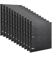 WOT I 12PCS Telescoping 3 Ring Binder(0.75"), Expandable Flexible Binder - Patented Design for Ea...