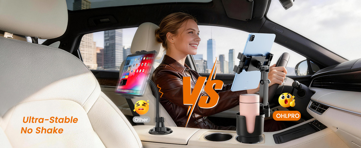 Car Charger Cup Holder Mount