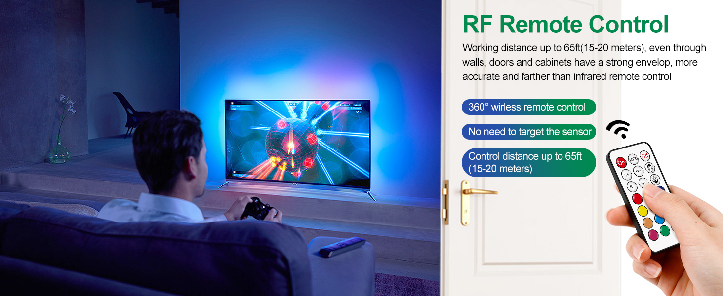 RF Wireless Remote LED Controller