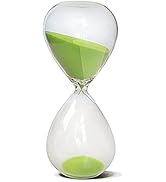 Hourglass, HoveBeaty Hand-Blown Sand Timer Set for Time Management 15 Minutes Durable Glass Const...