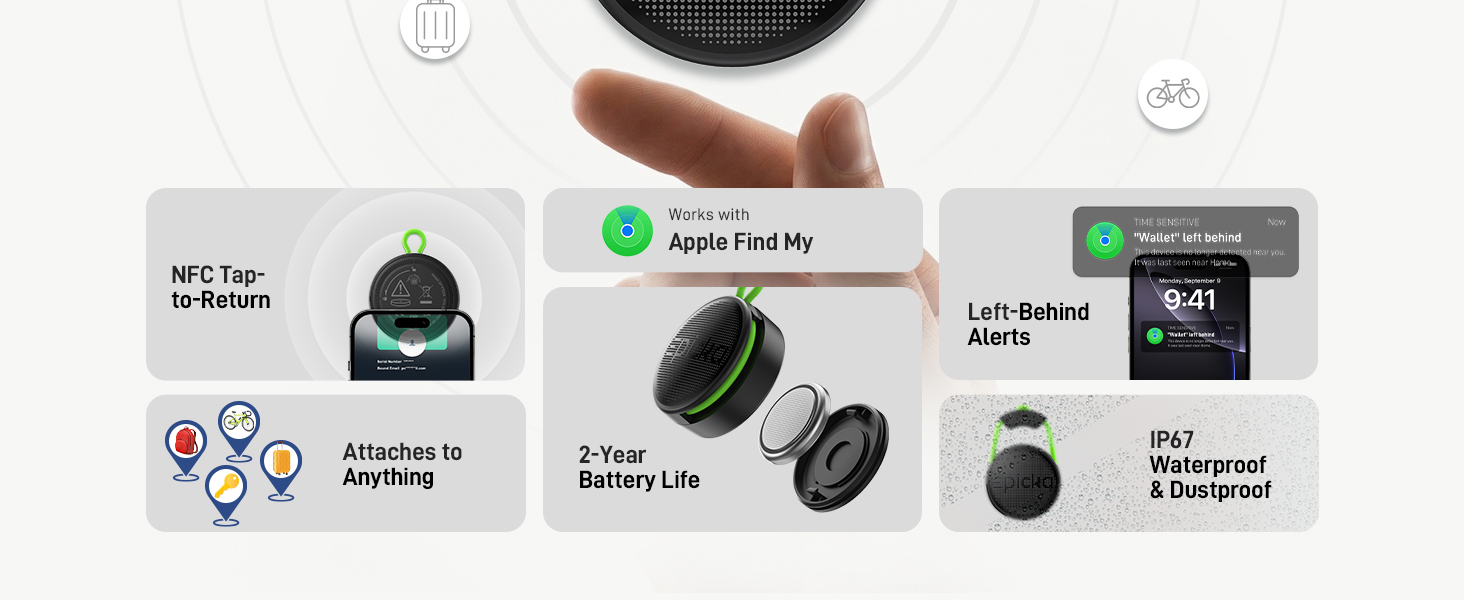 Epicka Air Tracker Tag