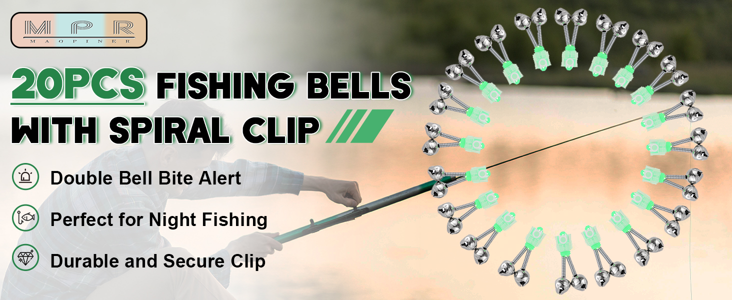 Double Bell Bite Alarms for Rods