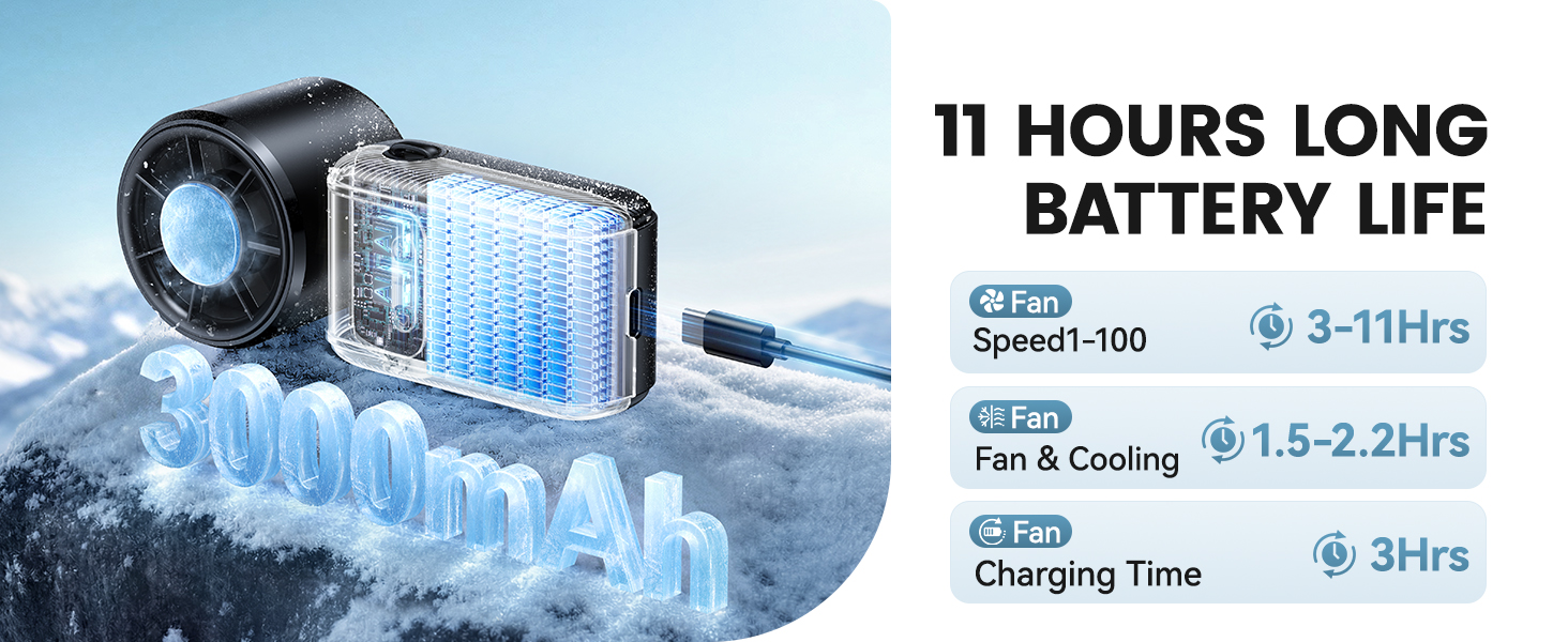 rechargeable hand fan