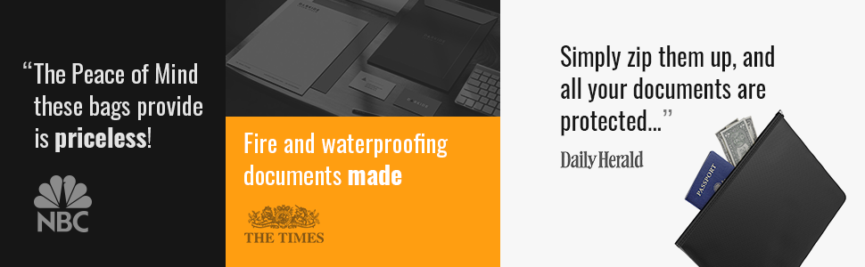 Simply zip them up and all your documents are protected.