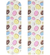 ZUEXT 9" x 33" Skateboard Grip Tape, 2Pack Donut Waterproof Longboard Grip Tape, Bubble Free Non ...