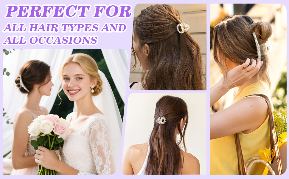 Bridesmaid hair clip
