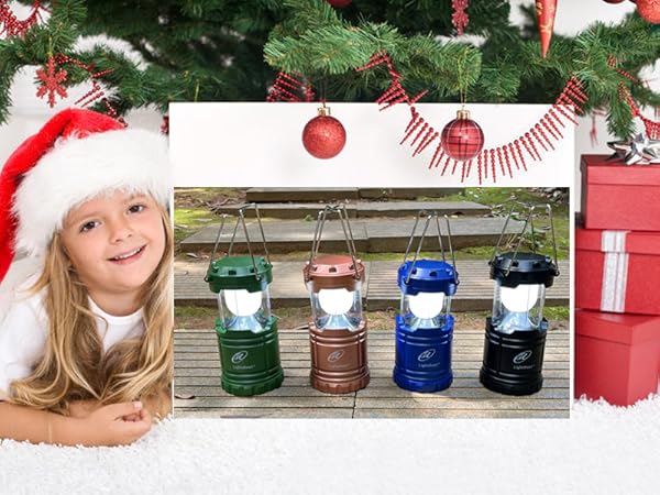 Camping Lantern emergency Flashlights Equipment Portable Outdoor LED Lantern Collapsible lamp