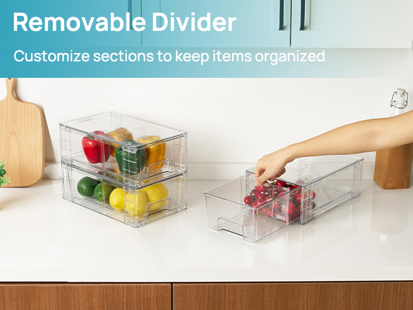 refrigerator organizers and storage