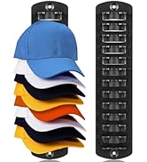 Dntorx Hat Organizer for Baseball Caps, 1 Pack Hat Rack for Wall Strong Adhesive Hat Hanger Hat H...