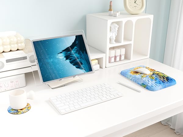 blue mousepad
