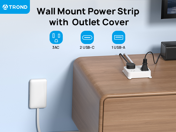 wall mount power strip