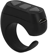 Page Turner, Bluetooth Remote Control Page Turner TikTok Remote Scrolling Ring Clicker, Video Scr...