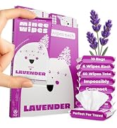 Impossibly Compact Travel Wipes - 99.5% Water - Safe for Sensitive Skin & Hypoallergenic, Reseala...