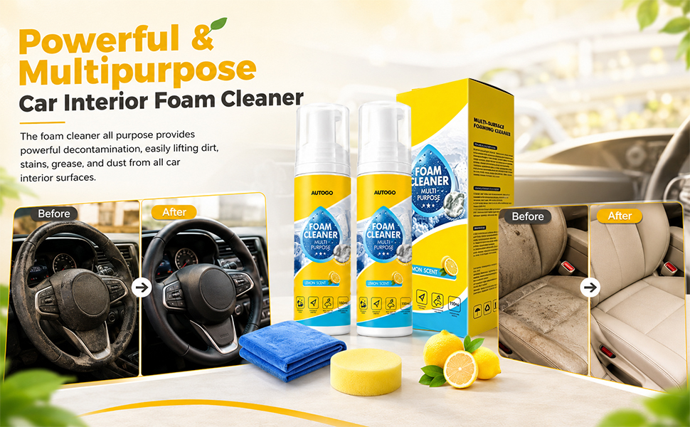 4-In-1 Multi-Enzyme Foam Cleaner
