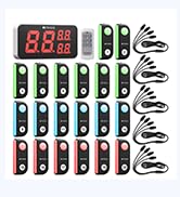 Retekess TM103 Buzzer for Game Show,Game Buzzers with Light and Sound(1-20) | for Back to School,...
